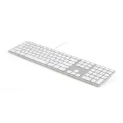 Matias Wired Aluminium RGB Backlit Keyboard for Mac - Silver (FK318LS)