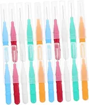 BUGUUYO Braces Brush for Cleaning 50pcs Interdental Brush Set for Braces Toothpicks for Clean