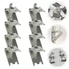 8pcs Freezer Shelf Clips Refrigerator Support Clips Cooler Shelf Brace Clip Hook