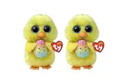 2PK TY Beanie Boos Marigold Chick Kids Soft Plush Toy Yellow 15.5cm 3y+ Regular