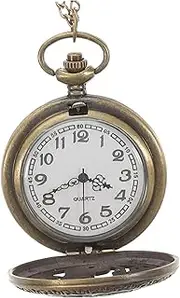[Holibanna] 1pc Retro Wall Clock Digital Choker Necklace for Men Mechanical Watches for Men Mens Digital Watches Retro Pocket Quartz Pocket Digital Watches for Men Man