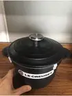 Le Creuset Cocotte Every Rice Pot 18cm 2.0L Mat Black Cast Iron