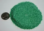 0145.01 - 1oz JADE GREEN OPALESCENT BULLSEYE GLASS FINE FRIT 90 COE