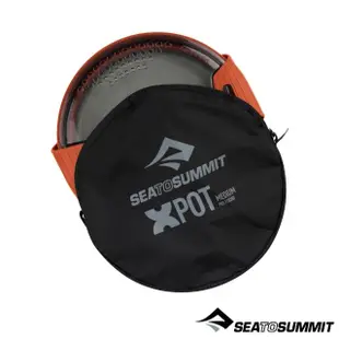 【SEA TO SUMMIT】X-摺疊鍋 1.4L 鐵鏽紅(露營鍋具/登山健行/野炊)