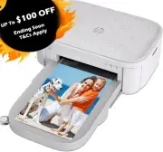 HP Sprocket Studio Plus Wi-Fi Printer - 4x6 Inch Photos Wirelessly iOS & Android