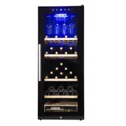 Lecavist 97 Bottle Wine Fridge Single Zone Black LCS100VN