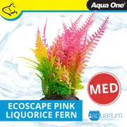 Aqua One Ecoscape Medium Liquorice Fern/Fern Pink (28257)
