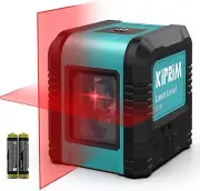 Kiprim Laser Level Self-Leveling Red Beam Cross-Line Laser