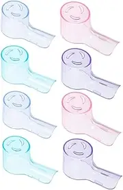 PLAFOPE 8pcs Toothbrush Caps: Toothbrush Head Covers Compatible for Oral Series - Dustproof Covers for Round Electric Brush Heads