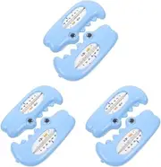 ERINGOGO 6 Pcs Water Thermometer Cartoon Crocodile Thermometer Spa Thermometer for Hot Tubs Water Temperature Measuring Tool Swimming Pool Temperature Thermometer Thermometer Pp