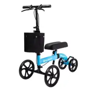 NEW Deluxe ELENKER Medical Scooter Steerable Knee Walker Walking Knee Scooter US