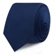 Royal Blue Velvet Skinny Tie