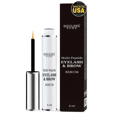 Eyelash Serum - Advanced Brow & Eye Lash Serum with Biotin & Peptides - Nouri...