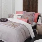 Shangri La Dove Queen bed Quilt Cover Set by Logan & Mason
