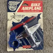 Schilling Bike Airplane With Moving Propeller New Old Stock Sealed Packaging