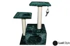 28" Plush Cat Tree Scratching Post w/Box Scratcher Condo Kitty Kitten Furniture