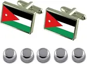 [Select Gifts] Shirt Dress Studs Jordan Flag Cufflinks