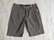 Volcom Shorts Men 31 Gray Vmonty Stretch 22 Twill 10" Inseam NWT