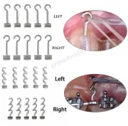 Dental Orthodontic Multi-function Hooks Sliding Crimpable Long Short Left/Right