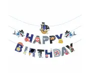 Pirate Under the Sea Garland Banner