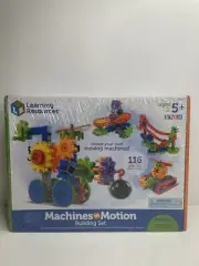 Learning Resources Building Set Machines in Motion LER9227 116 pieces Brand New