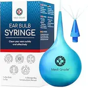 Ear Cleaner 75 ml | Ear Wax Remover for Babies, Children and Adults | Ear Shower, Ear Cleaner and Ear Sucker Perfect for Cleaning Ears
