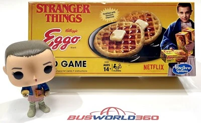 Stranger Things Kellogg's Eggo Waffles CARD GAME Sealed w/Loose ELEVEN FUNKO BIN