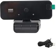 Vomeko 1080P HD Webcam with Microphone,Computer Camera,Good Sound Quality Wide Angle Computer Camera for Live Broadcast Training