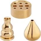3pcs Brass Incense Holder Alloy Incense Stick Holder For Home
