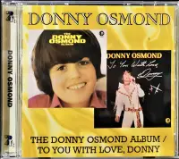 在飛比找Yahoo!奇摩拍賣優惠-DONNY OSMOND 唐尼奧斯蒙 / 2張暢銷專輯合一復