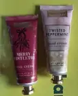 2 Brompton & Langley Merry Mistletoe & Twisted Peppermint Hand Cream 2.5 oz NEW
