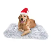 Dog Beds Crate Pad for Medium, Large Dogs, Deluxe 35"L x 23"W x 3.5"Th A-Grey