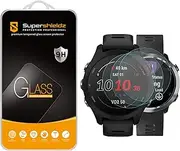 (3 Pack) Supershieldz for Garmin Forerunner 645 and Forerunner 645 Music Tempered Glass Screen Protector Anti Scratch, Bubble Free