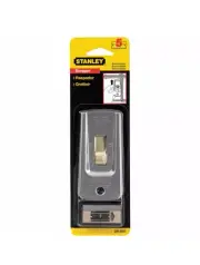 Stanley 28-500 Heavy-Duty All-Metal Razor Blade Scraper with 5-Blades