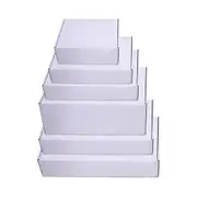 20pcs Three Layer Rectangular Cardboard Box Packaging Express Shipping Carton
