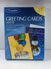 Create Your Own Greeting Cards For All Desktop Inkjet/Laser Printers Geographics