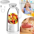 17 oz Electric Juice Blender Personal Fruit Mixer Bottle Rechargeable Detachable