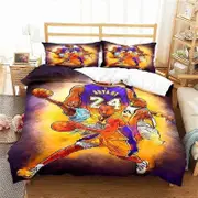 v125 Bed Sheets American Basketball Star No. Bedding Set,Duvet Cover Bed Set Quilt Cover Pillowcase,King Queen Twin Size Boys Girls Adults 3-Piece Be