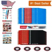 High-Strength 9-Inch Saw Blade Set - 25 Bi-Metal Reciprocating Blades for DIY
