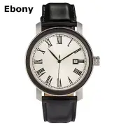 Minimalist Watch for Men | Genuine Leather Wrist Band | Japanese Quartz Movement