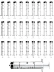 30 PCS Dental Syringes for Flawless Oral Hygiene Care & Lab Use, Needleless Straight Mouth Syringes for Dental Irrigation, Dental Utility Syringes for Pet Feeding, Dental Flush Syringes (30ML)
