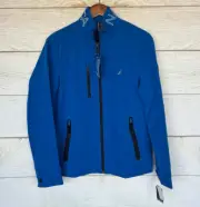 Nautica Active Stretch Jacket Mens Size Small Water Wind Resistant Coat New