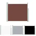 Patio Retractable Side Awning Privacy Screen Sun Shelter Sunshade Balcony vidaXL
