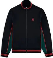 [Sergio Tacchini] Men's Melfi Diver Track Jacket- Black Beauty