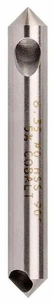 Bordo 3840-6.35 - Countersink 90 Deg. 6.35mm Cross Hole