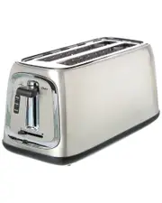 Oster 4-Slice Long-Slot Toaster, Stainless Steel