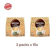 2 X Nescafe White Coffee Original 3 in 1 (33g X 15 sticks) Malaysia Coffee