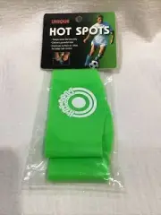 Unique Sports Lace Bands Cleat Shoelace Covers Green One Size Fits All!!