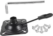 WOONEKY Chair Base Tilt Control Mechanism for Office Bar Chairs Mounting Part for Swivel Replacement Accessory for Computer Seating