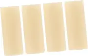 4pcs Trailer Spring Bushing Toggle Clamp Shifter Nuts and Bolts Woodworking Road Tape Trailer Axle Bushing Clamps Wrench Extender Plant Support Clips Plant Clips Nylon Beige